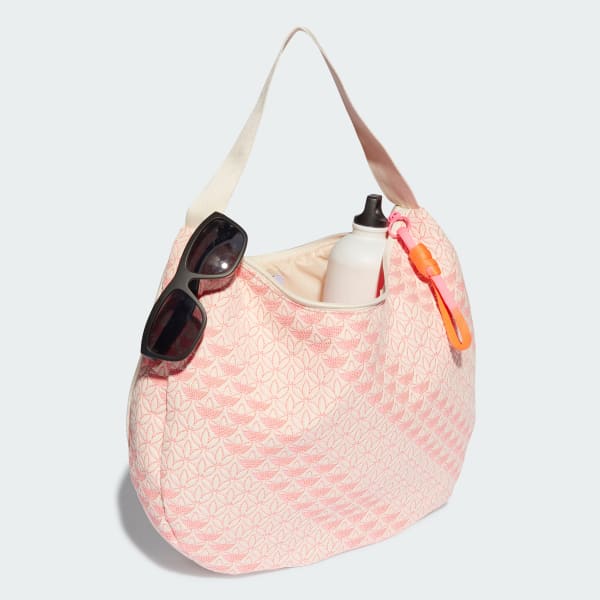 Quilted trefoil backpack top