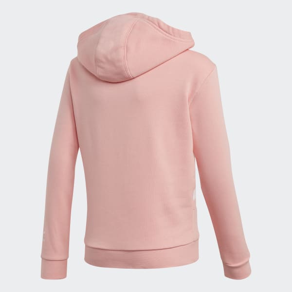 big pink hoodie