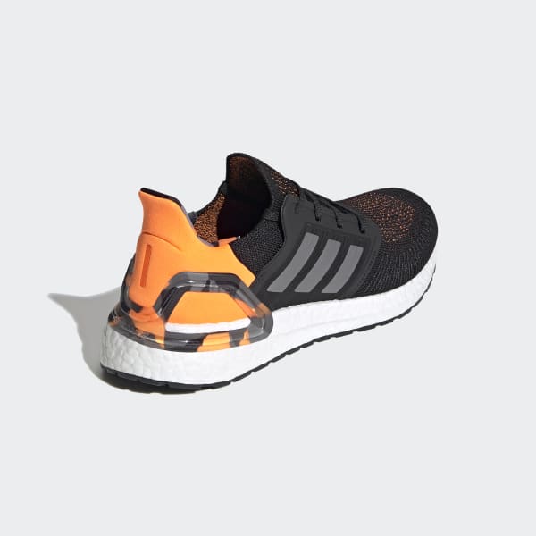 adidas ultra boost black and orange