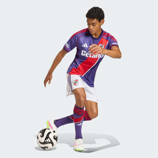 Blanco Shorts Tercer Uniforme River Plate 2026