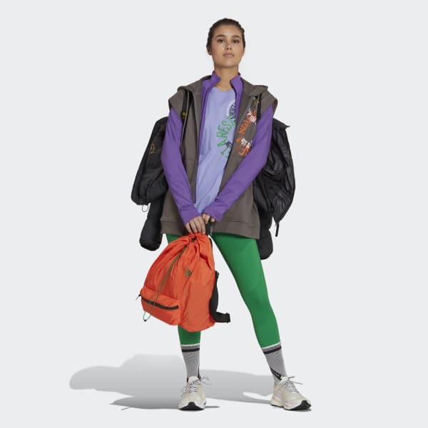 Sort adidas by Stella McCartney Short Padded Winter jakke L9411