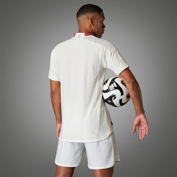 Men's adidas White Manchester United 2023/24 Third Replica Long