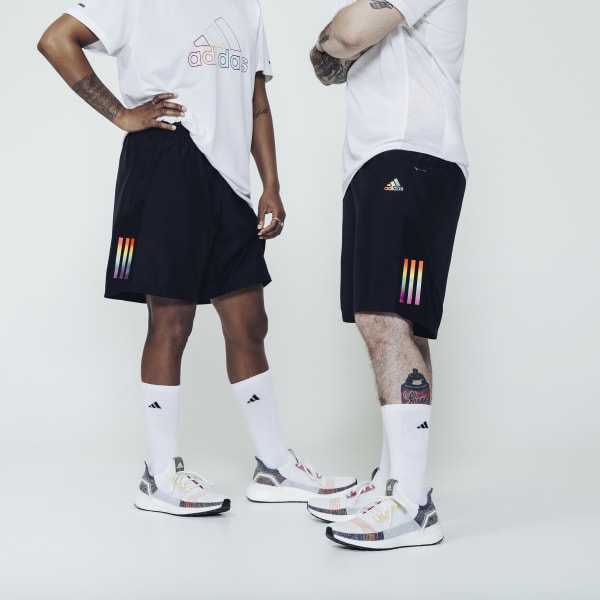 adidas Own the Run Pride Shorts - Black 