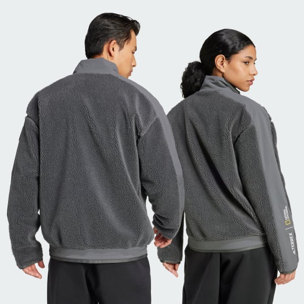 Grey ©National Geographic High Pile Jacket (Gender Neutral)