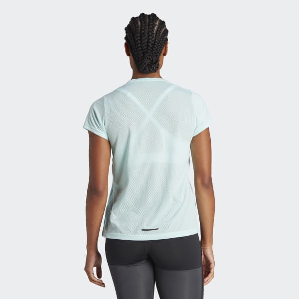 Turquoise Terrex Agravic Trail Running Tee