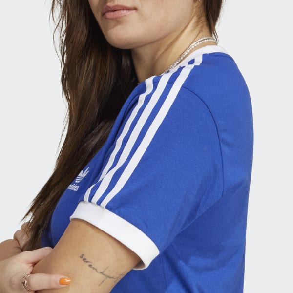 adidas ADICOLOR CLASSICS 3 STRIPES TEE Blue adidas Philippines