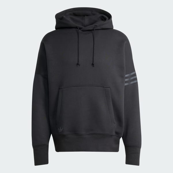 adidas Neuclassics Hoodie - Black | Free Shipping with