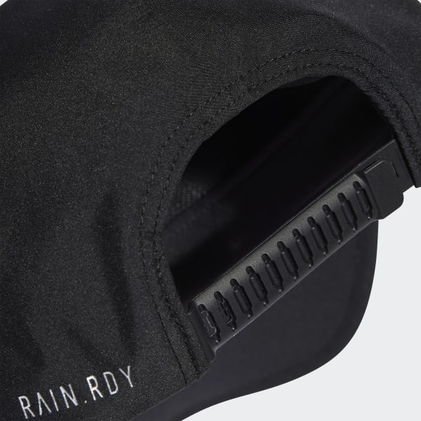 Noir Casquette de running RAIN.RDY 