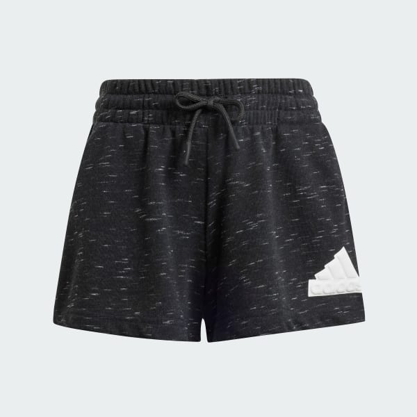 Svart Future Icons Big Logo Shorts