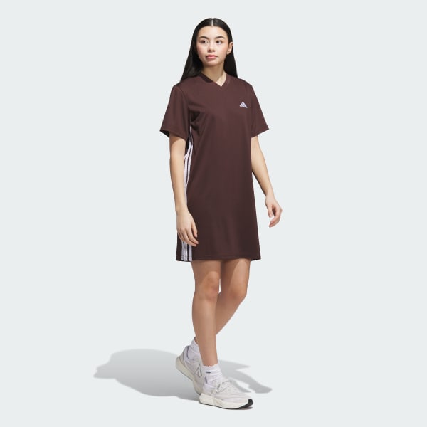 Braun Sport Craft Shift Kleid