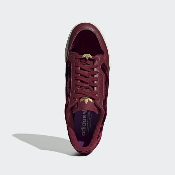 adidas continental 80 femme bordeaux