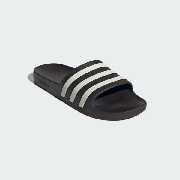 Brown Adilette Aqua Slides