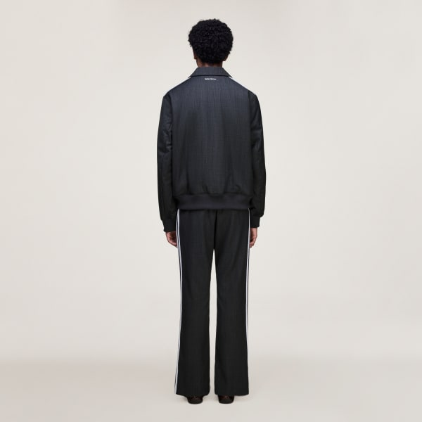 gris Blouson laine Wales Bonner