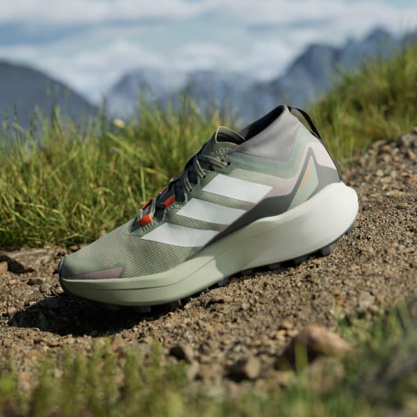 adidas Terrex Agravic GORE-TEX Trail Running Shoes - Green