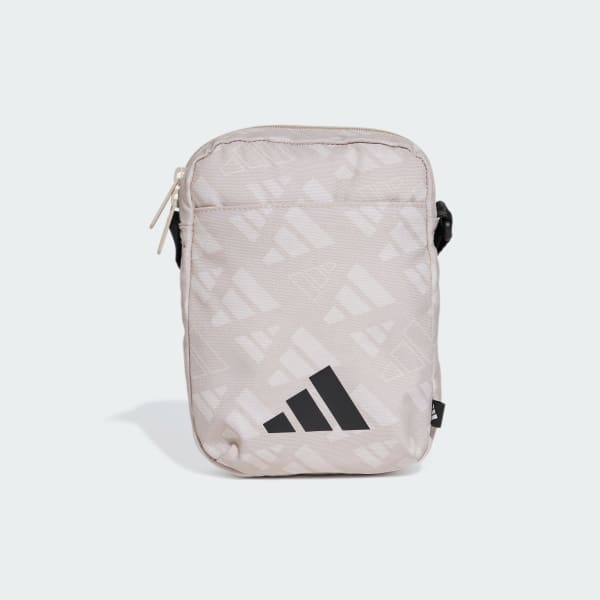 beige Linear Printed Organizer