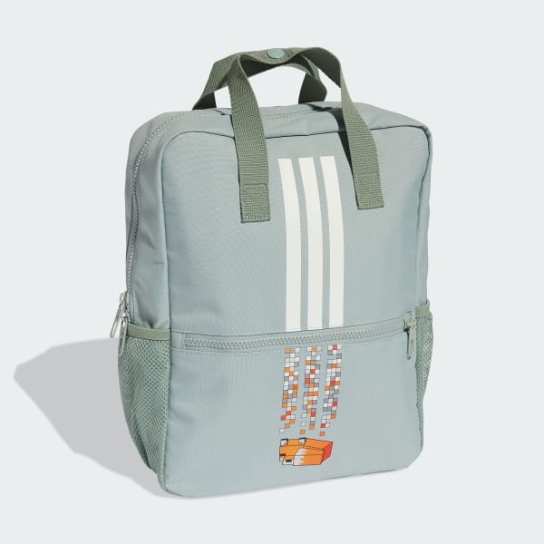 Verde ZAINO ADIDAS MINECRAFT PER BAMBINI E BAMBINE