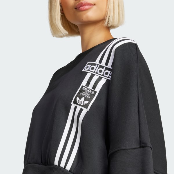 Adidas originals adibreak crop sweatshirt top