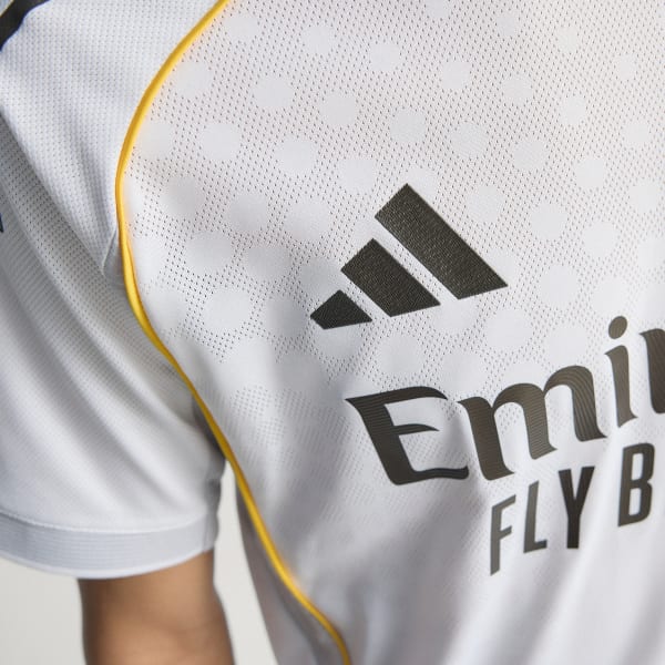 adidas E. Militão Real Madrid Authentic Home Jersey w/ La