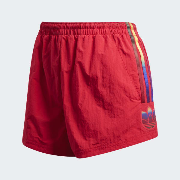 Rojo Shorts Adicolor 3D Trifolio