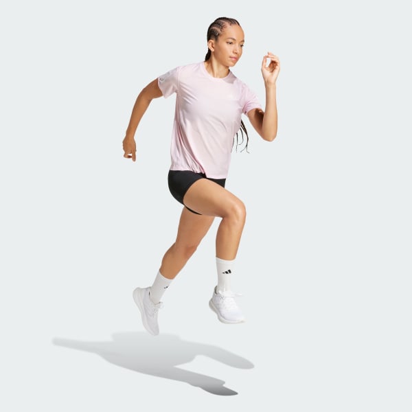 Pink Own The Run Tee