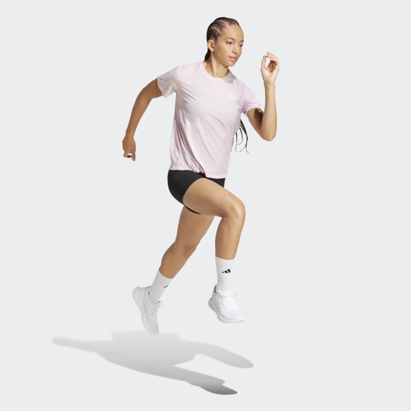 ★ adidas★ Own the Run Tea JD6433 adidas Own The Run Tee - Pink | adidas Singapore