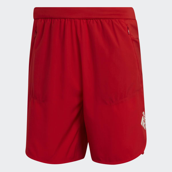 Vermelho Calções Designed for Training ZR956