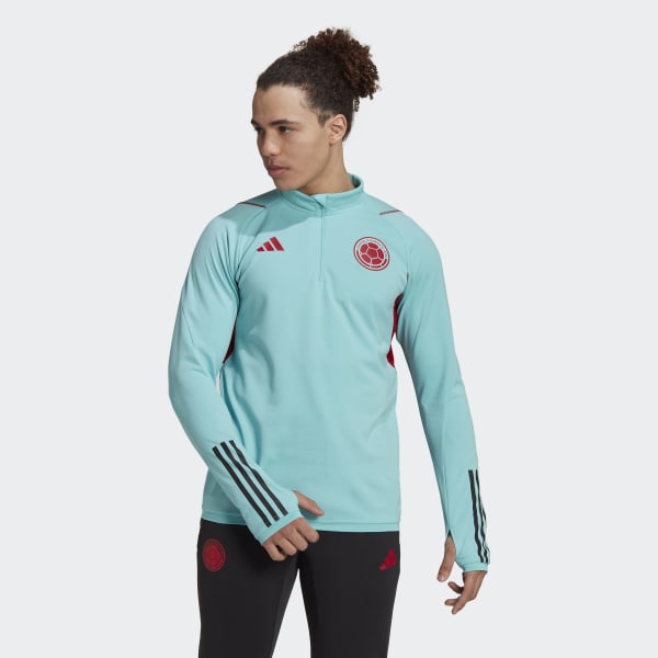 Buzo adidas turquesa store