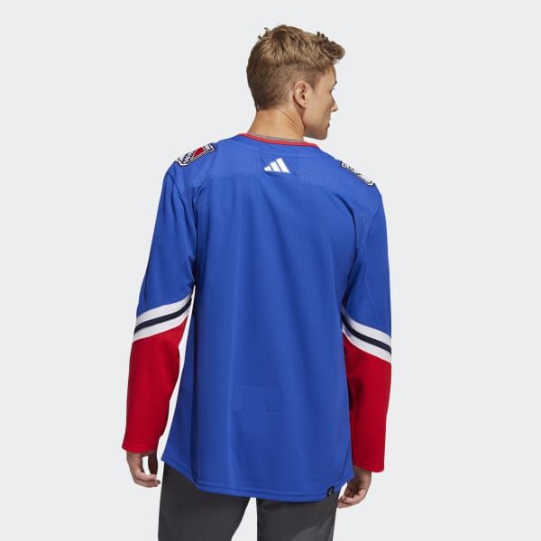 adidas Islanders Authentic Reverse Retro Wordmark Jersey - Blue | Men's  Hockey | adidas US