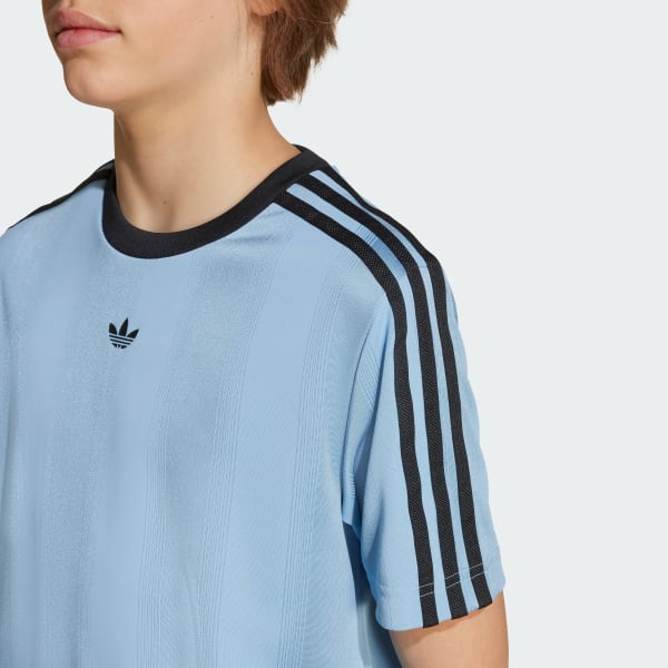 adidas Jacquard Tee Kids - Blue | Free Shipping with adiClub