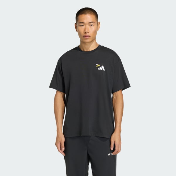 adidas TERREX NATURE LOGO GRAPHIC T-SHIRT - Black | Free Shipping