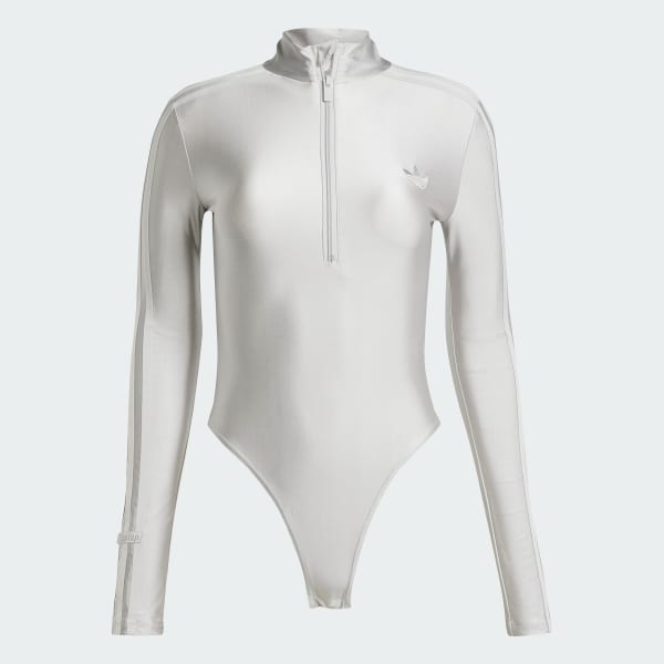 Adidas bodysuit grey hot sale