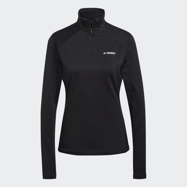 cerná Bunda Terrex Everyhike Half-Zip Fleece