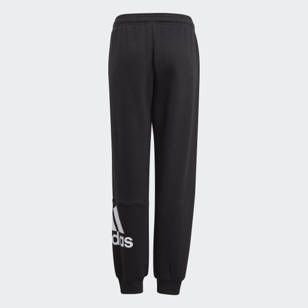 Black Essentials French Terry Pants