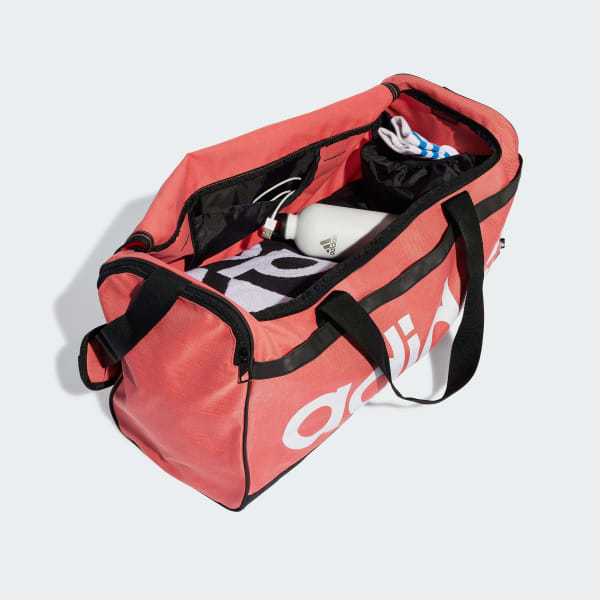 Red Essentials Linear Duffel Bag Medium