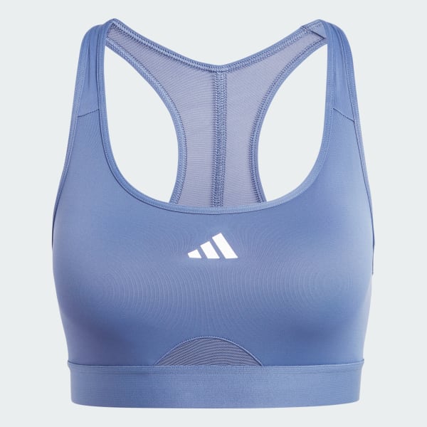 Azul Top Deportivo Powerreact Training Soporte Medio