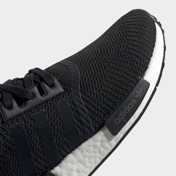 nmd laceless black