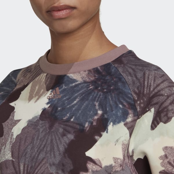 Viola Felpa Allover Print SH871