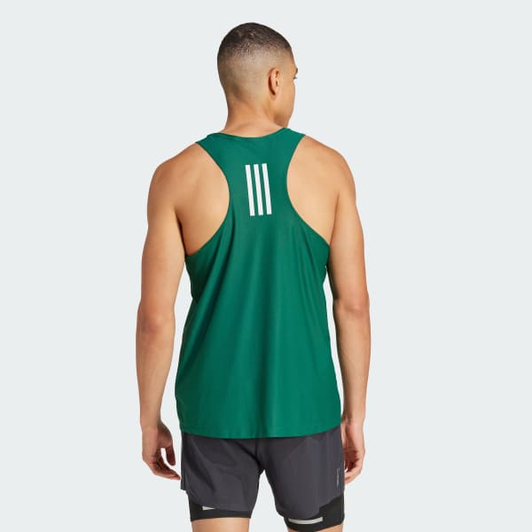 Verde Playera sin Mangas Own The Run