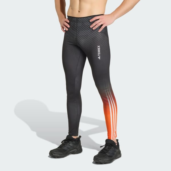 Orange Terrex Xperior Cross-Country Race Leggings