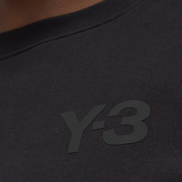 Noir Sweat-shirt Y-3 Classic Chest Logo Crew EKC26
