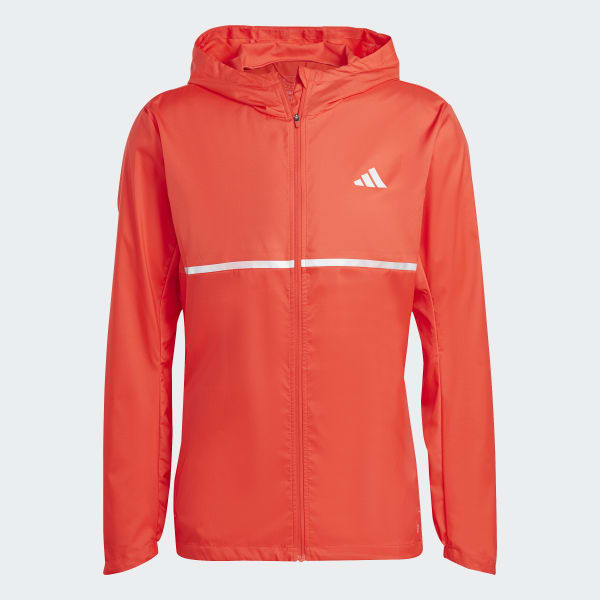 Rot Own the Run Jacke