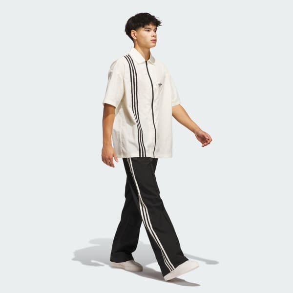 Negro Pantalón Pierna Ancha Originals Basketball (Unisex)