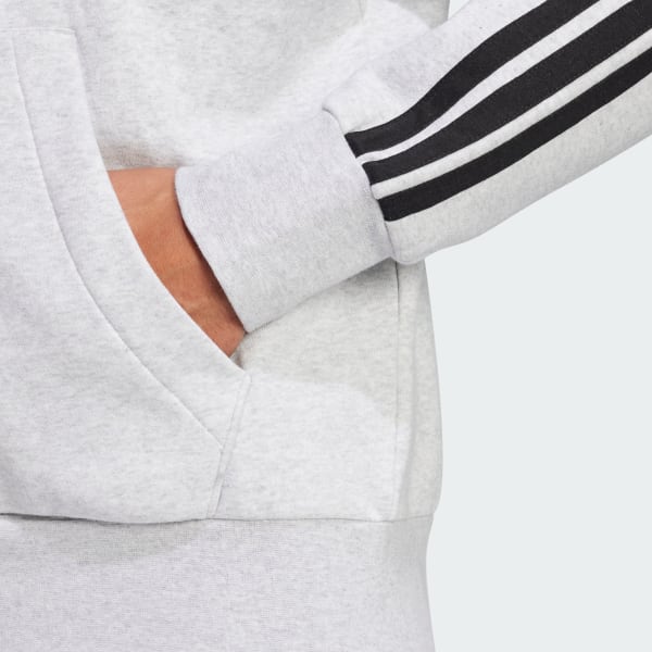 Adidas Essentials 3-Stripes Fleece Hoodie SHOP ONLINE