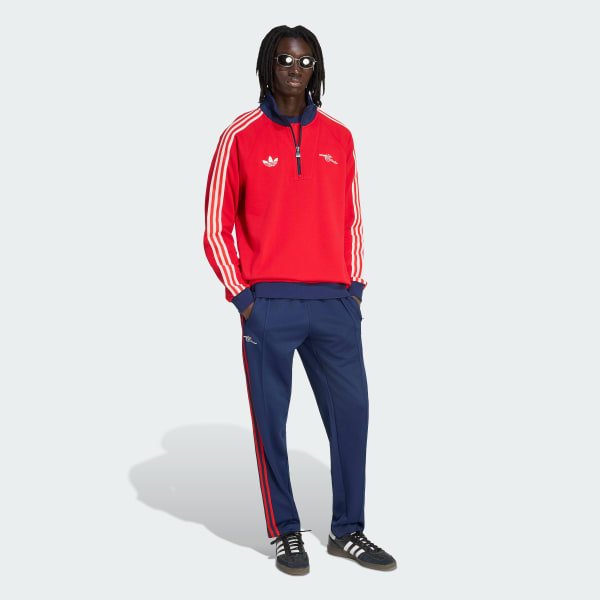 レッド アーセナルFC OG ハーフジップ トップス