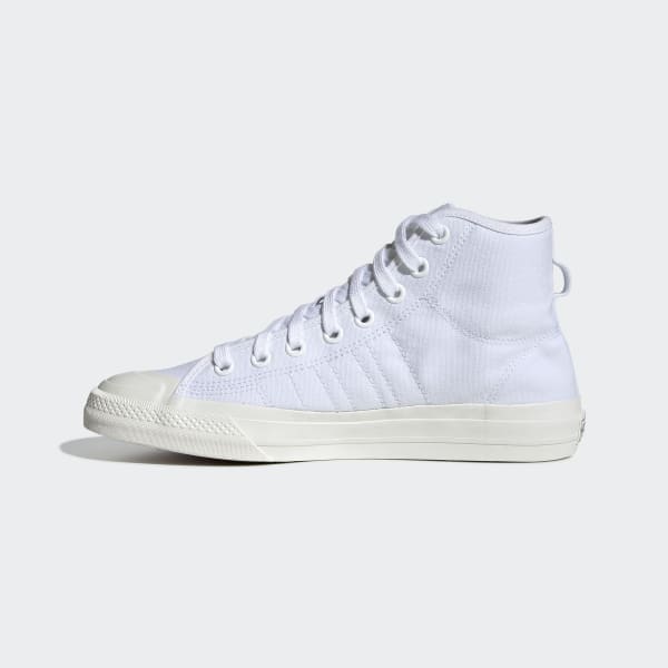 Nizza RF Hi Cloud White and Off White Shoes | Originals | adidas US