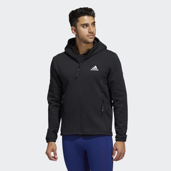 adidas Workout CORDURA® Half-Zip Hoodie - Black