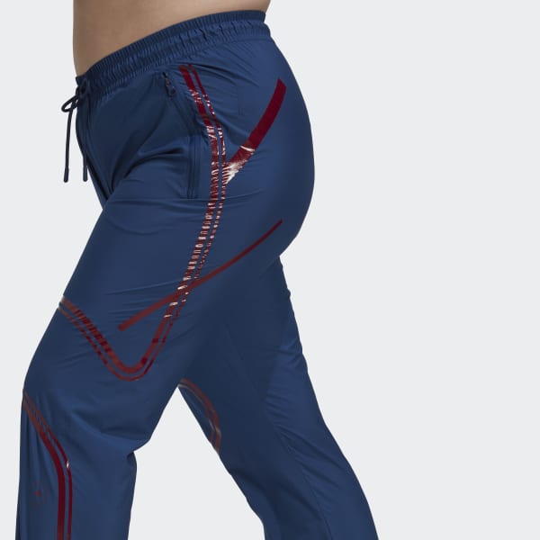 Blue adidas by Stella McCartney TruePace Woven Joggers (Plus Size) N0269