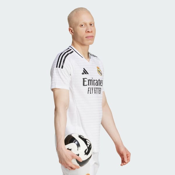 Bianco Maglia Home Authentic 24/25 Real Madrid