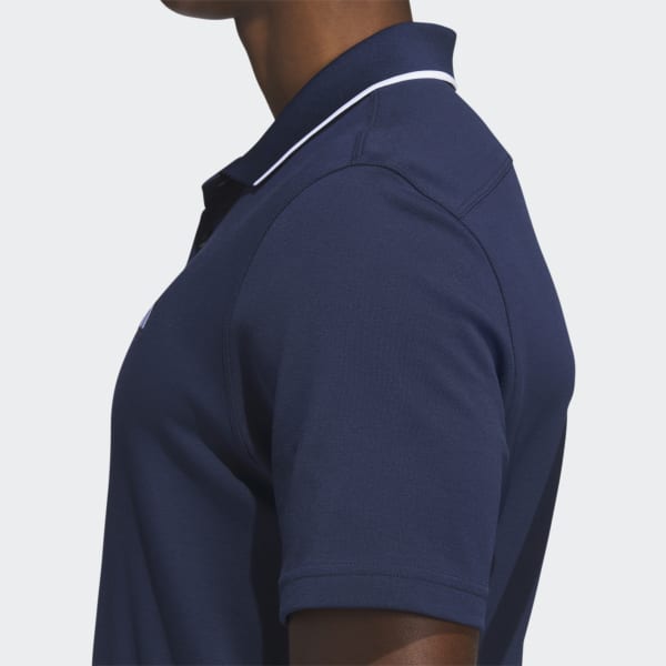 Bleu Polo de golf en piqué Go-To