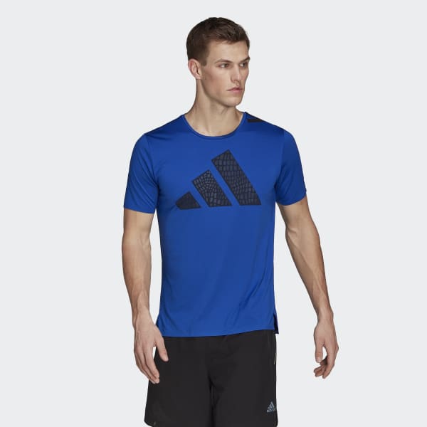 Blue Best of adi Training Tee VU316